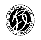 RENEJAMES INC. RJ THE MARK OF EXCELLENCE
