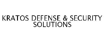 KRATOS DEFENSE & SECURITY SOLUTIONS