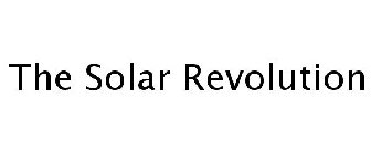 THE SOLAR REVOLUTION