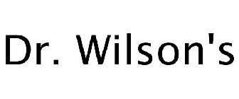 DR. WILSON'S