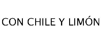 CON CHILE Y LIMÓN