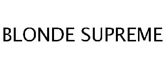 BLONDE SUPREME