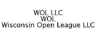 WOL LLC WOL WISCONSIN OPEN LEAGUE LLC