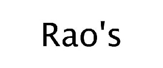 RAO'S