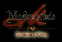 M MASQUERADE FOUNDATION OF GIVING