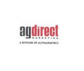 AGDIRECT MARKETING A DIVISION OF ALPHAGRAPHICS