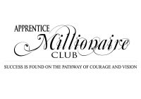 APPRENTICE MILLIONAIRE CLUB SUCCESS IS FOUND ON THE PATHWAY OF COURAGE AND VISION