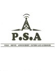P.S.A PUBLIC SERVICE ANNOUNCEMENTS CLOTHING & ACCESSORIES