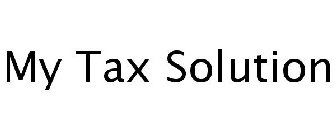 MY TAX SOLUTION