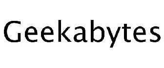 GEEKABYTES