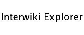 INTERWIKI EXPLORER
