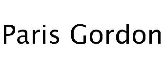 PARIS GORDON