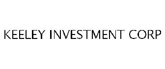 KEELEY INVESTMENT CORP