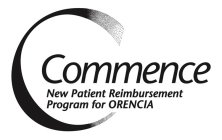 COMMENCE NEW PATIENT REIMBURSEMENT PROGRAM FOR ORENCIA
