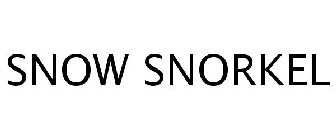 SNOW SNORKEL