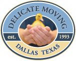 DELICATE MOVING, DALLAS TEXAS, EST. 1993