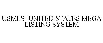 USMLS- UNITED STATES MEGA LISTING SYSTEM