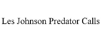 LES JOHNSON PREDATOR CALLS