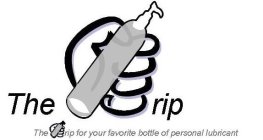 THE GRIP THE GRIP FOR YOUR FAVORITE BOTTLE OF PERSONAL LUBRICANT