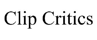 CLIP CRITICS