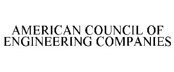 AMERICAN COUNCIL OF ENGINEERING COMPANIES