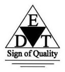 EDT SIGN OF QUALITY