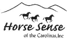 HORSE SENSE OF THE CAROLINAS, INC