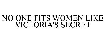 NO ONE FITS WOMEN LIKE VICTORIA'S SECRET