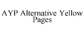 AYP ALTERNATIVE YELLOW PAGES