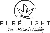 PURE LIGHT CLEAN · NATURAL · HEALTHY