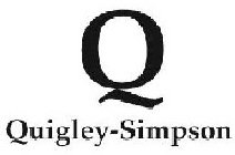 Q QUIGLEY ­ SIMPSON