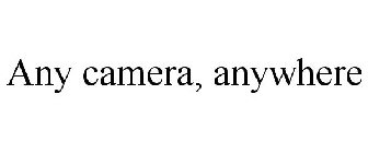 ANY CAMERA, ANYWHERE