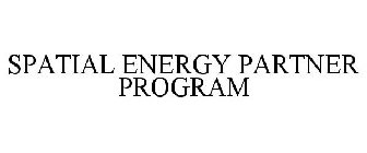 SPATIAL ENERGY PARTNER PROGRAM