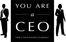 YOU ARE A CEO HOW'S YOUR BUSINESS RUNNING?