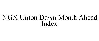 NGX UNION DAWN MONTH AHEAD INDEX