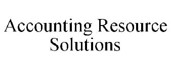 ACCOUNTING RESOURCE SOLUTIONS
