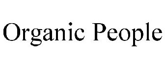 ORGANIC PEOPLE
