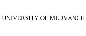 UNIVERSITY OF MEDVANCE