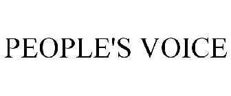 PEOPLE'S VOICE