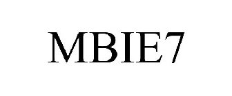 MBIE7