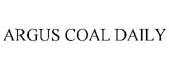 ARGUS COAL DAILY