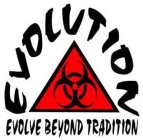 EVOLUTION EVOLVE BEYOND TRADITION