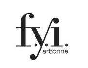 F.Y.I. ARBONNE