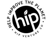 · HELP IMPROVE THE PLANET · HIP VENTURE CO HIP