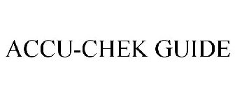 ACCU-CHEK GUIDE