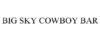 BIG SKY COWBOY BAR