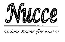 NUCCE INDOOR BOCCE FOR NUTS!