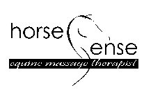 HORSE SENSE EQUINE MASSAGE THERAPIST