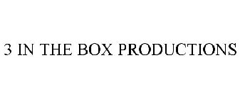 3 IN THE BOX PRODUCTIONS