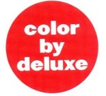 COLOR BY DELUXE